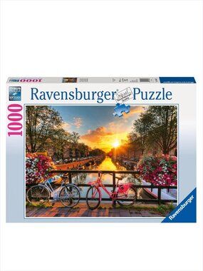 Ravensburger Bicycles in Amsterdam 1000 pcs Adult Puzzle New In Box